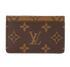 Louis Vuitton Card Holder, &pound;140, Accessories, Brown, Coated Canvas, Front view